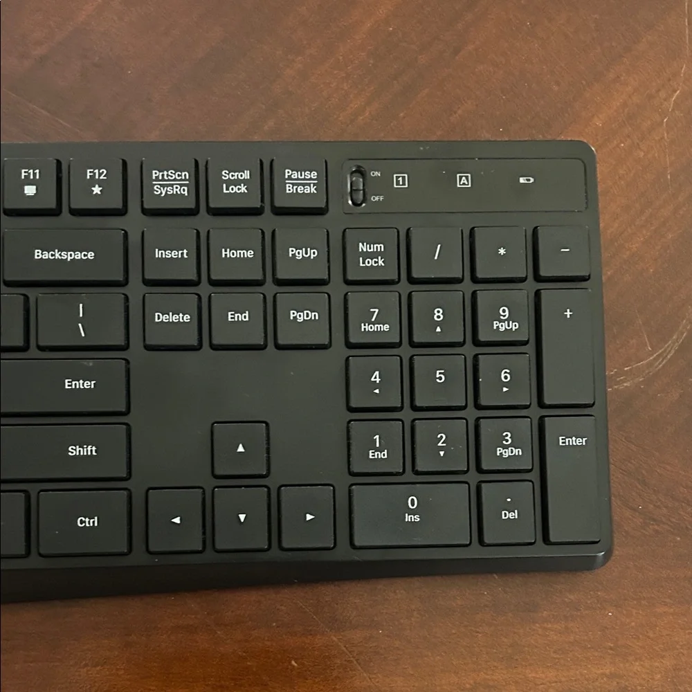 Wireless Black Keyboard